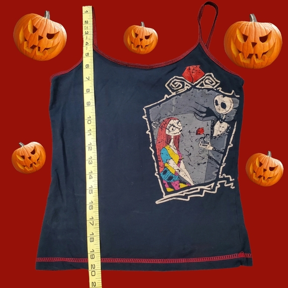 Vintage Hot Topic Nightmare Before Christmas Sleep Set Tank and Pants Size Med - Picture 16 of 16
